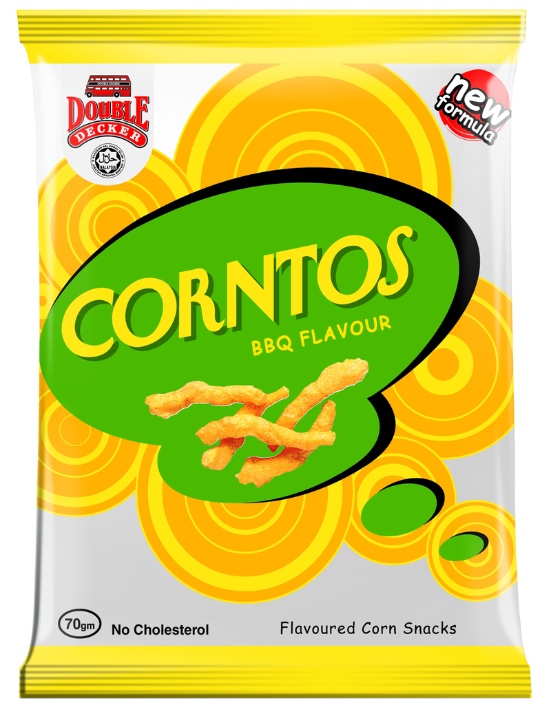 CORNTOS BBQ 70G/60PCS