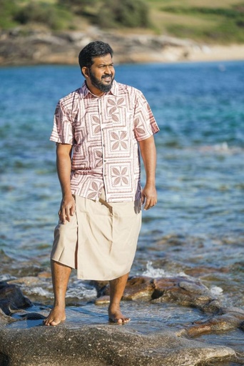 100% POLY DYED MENS SULU 34" (32 - 42)